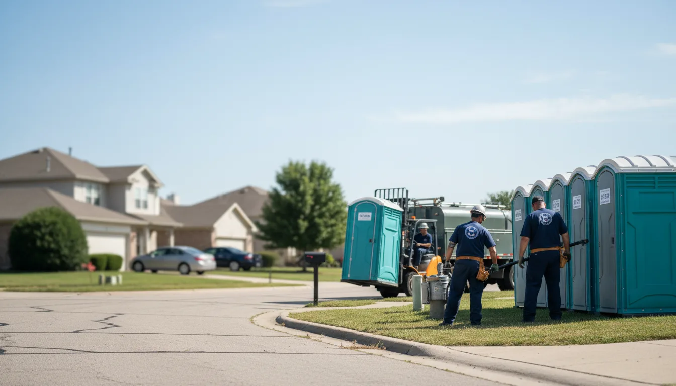 Porta Potty Rental in Zanesfield, OH near me